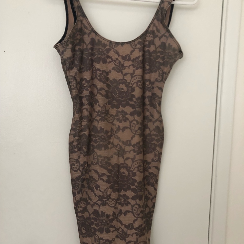 American Apparel Lace Print Dress